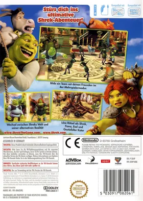 Shrek Forever After box cover back